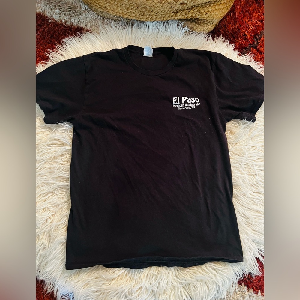 Black Crewneck T-Shirt - Men